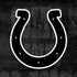 NFL Indianapolis Colts Black & White Moto E5 Play Skin
